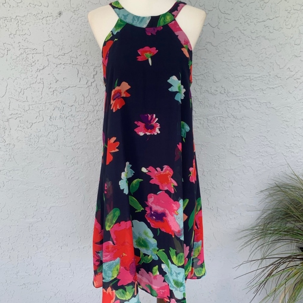 Betsy Johnson floral dress sz 2